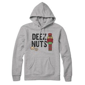 DEEZ NUTS HOODIE NWOT LARGE UNISEX